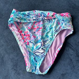 Lilly Pulitzer High Waist Bikini Bottoms